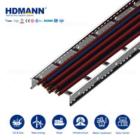 Hdmann 500mm Elektrolytisch Polierte SS316 Edelstahl-Kabelleiter für Krankenhaus-Reinbereich Elektrische Verkabelungssysteme