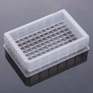 Consommable de laboratoire en polypropylène <span class=keywords><strong>SBS</strong></span> 8 cuvettes 12 canaux Réservoir de réactif jetable Réservoir de liquide - Product Image 4