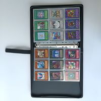 Couverture PP personnalisée fermeture élastique Poke Mon 360 pochette de jeu Album 9 poches Baseball cartes à collectionner classeur