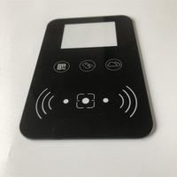 Verre trempé de sécurité de haute qualité pour panneau de serrure intelligente, impression sérigraphique personnalisée, impression numérique sur verre