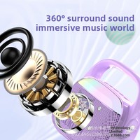 Microphone sans fil USB portable Kuromi pour l'apprentissage précoce, le récit d'histoires et le chant – Haut-parleur familial Karaoké – Cadeau
