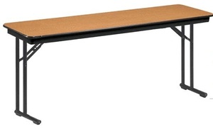 Table de lecture scolaire, bureau d'étudiant, table pliante longue en métal - Product Image 4