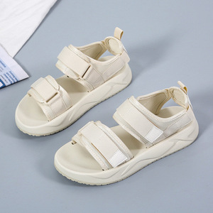 New Style Rubber Upper <b>Sandals</b> for Women Summer Non-slip Casual Fashionable Versatile Wear-resistant Comfortable Plastic Lining - Product Image 2