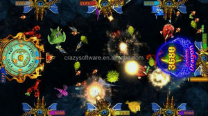 2025 tỷ lệ phần trăm tốt trò chơi Arcade máy đại dương Vua Cá Trò chơi <span class=keywords><strong>4</strong></span> người chơi 55 inch LCD rồng Thợ Săn cá trò chơi - Product Image 4
