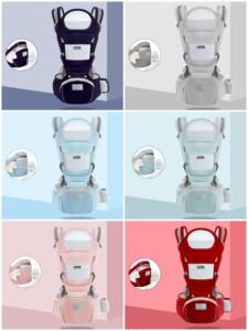 Portabebés Más Vendidos con Asiento de Cadera al por Mayor 6 en 1 Fular Portabebés <span class=keywords><strong>Mochila</strong></span> Canguro <span class=keywords><strong>para</strong></span> Recién <span class=keywords><strong>Nacido</strong></span> - Product Image 6