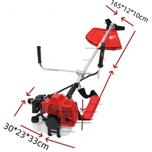 Máy cắt cỏ công nghiệp, động cơ hai thì, công suất cao 43cc 52cc, gắn bên, dùng làm máy cắt bụi rậm và cắt cỏ - Product Image 3