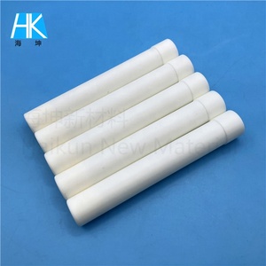 Kunden spezifisches Hochtemperatur-Beige-Aluminium oxid Al2O3 durch Rohrrohr buchse - Product Image 4