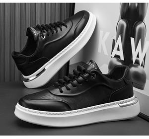 Nouvelles baskets blanches classiques pour hommes, respirantes, sportives, décontractées, à semelle épaisse, tendance, imperméables, antidérapantes, toutes saisons - Product Image 5