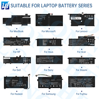 Baterai Laptop Isi Ulang Berkualitas Tinggi 4400mah A32-1025 untuk ASUS Eee PC 1225B 1225CA31-1025 A32-1025