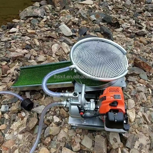 Machine <span class=keywords><strong>de</strong></span> prospection d'or portable à alimentation automatique, type canal <span class=keywords><strong>de</strong></span> lavage d'or alluvial, du fabricant chinois - Product Image 2