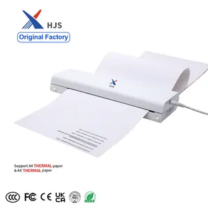 电池小尺寸A4纸便携式热转印Usb家用商务笔记本迷你移动打印机，随时打印