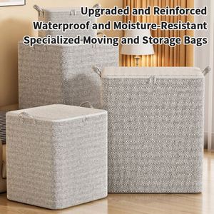 Juego de Bolsas de Almacenamiento Impermeables, Resistentes, Plegables, para Ropa, Edredones y Mantas, Organizador para Mudanzas - Product Image 2
