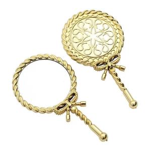 <span class=keywords><strong>Espejo</strong></span> de Maquillaje Portátil de <span class=keywords><strong>Doble</strong></span> <span class=keywords><strong>Cara</strong></span> <span class=keywords><strong>con</strong></span> Diseño Retro Creativo y Antiguo, <span class=keywords><strong>con</strong></span> Iluminación, Regalo para el Hogar, <span class=keywords><strong>Espejo</strong></span> Cosmético - Product Image 5