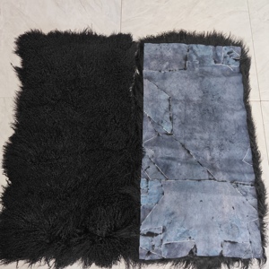 Sản Phẩm Mới Lông Dê Lông Dài Lông Dê Mông Cổ Bằng Da Dê Màu Tự Nhiên - Product Image 1