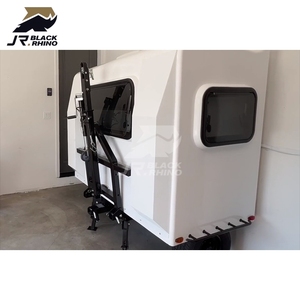 Tienda de campaña impermeable <span class=keywords><strong>remolque</strong></span> de caravana en forma de lágrima <span class=keywords><strong>remolque</strong></span> campista todoterreno australiano 4x4 <span class=keywords><strong>remolque</strong></span> de acampada campistas de techo rígido híbrido - Product Image 4