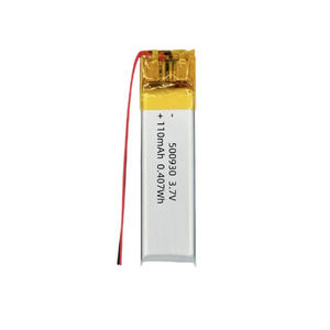 Перезаряжаемые <span class=keywords><strong>3</strong></span>,7 В 110 мАч микро литий-полимерный аккумулятор чехол ионные аудио усилители - Product Image 4
