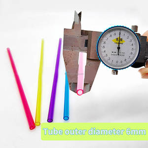 Настраиваемый многоцветный высококачественный наружный диаметр 6/7/8 мм толщина 1 мм ПВХ трубы пластиковая трубка - Product Image 4