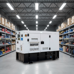 Generador Silencioso de 16-30 kVA con Arranque Automático, Control Remoto A20, Trifásico, Salida Confiable para Aplicaciones Industriales Sistema de Refrigeración por Agua - Product Image 2