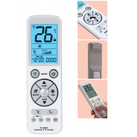 Télécommande universelle pour climatiseur RETEKOOL KT-1000 KT-9018E 1000-en-1 4000-en-1 pour Samsung Gree Panasonic Pièces de climatisation