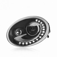 Ensemble de phares LED intégrés à faisceau haut et bas pour VW Beetle 2013-2018 OLIVER Upgrade DRL