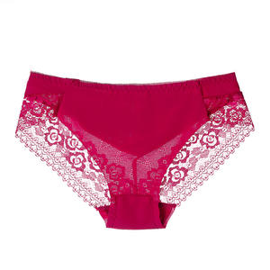 Özel Logo toptan Mix kadınlar dantel pamuk külot iç çamaşırı - Product Image 3