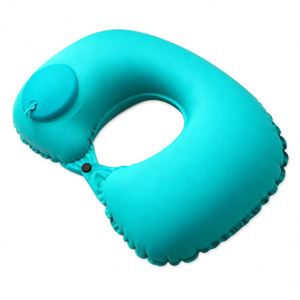 Almohada de Viaje Inflable Automática en Forma de U Xdh439, Cojín de Cuello con Anillo de Compresión de Aire para Avión, Auto y Viajes al Aire Libre - Product Image 1