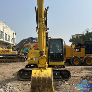 Mini-excavatrice sur chenilles Komatsu PC130 d'occasion, d'origine japonaise, 13 tonnes, avec boîte de vitesses, PLC et pompe hydraulique, pour travaux municipaux et urbains - Product Image 6