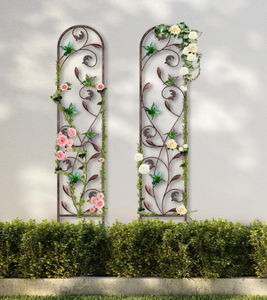 Treillis de jardin métallique à ancrage profond, résistant aux intempéries, pour l'entraînement vertical des arbres fruitiers en <span class=keywords><strong>espalier</strong></span>, intérieur/extérieur - Product Image 4