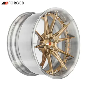 MN 19 20 21 22 Inch 5x130 5x112 5x120 Custom 2 Piece Concave Design Forged Wheels For BMW M3 G80 M4 G82 G83 825 Rims