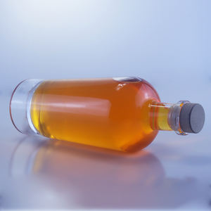 Botella De Vidrio Transparente Con Fondo Grueso Y Corcho Personalizado De 500 ml Para <span class=keywords><strong>Licor</strong></span> <span class=keywords><strong>Vodka</strong></span> De 700 ml Y Tequila De 750 ml - Product Image 2