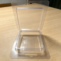 Emballages en plastique transparent personnalisés, boîtes en PVC PET transparentes, emballages en blister avec trou de suspension
