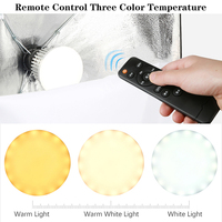 Kit de Iluminación Profesional con Softbox, Juego de Luces LED para Estudio Fotográfico, Caja de Luz para Transmisión en Vivo, Retratos y Fotografía de Productos
