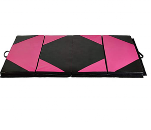 Estera de <span class=keywords><strong>gimnasia</strong></span> plegable con patrón de nuevo diseño, ejercicio, baile, fácil almacenamiento y carruaje de goma de mascar - Product Image 3