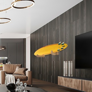 Support mural One Stones en bois de hêtre et PVC pour planches de surf progressives, longues et courtes, adapté aux débutants, avec fonctions <span class=keywords><strong>Slider</strong></span>/Grind - Product Image 6