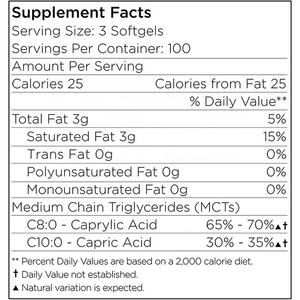 رخيصة النباتي جوز هند عضوي استخراج Mct النفط كبسولات هلامية كبسولات السائبة لتحسين التركيز المكملات - Product Image 3