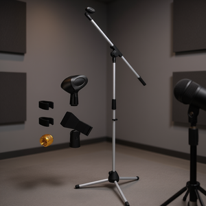 Support de microphone trépied Db 5-Core avec bras articulé réglable de 18 à 72 pouces et piédestal pour accessoires de microphone - Product Image 2