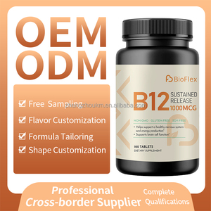 Tablet <span class=keywords><strong>Vitamin</strong></span> <span class=keywords><strong>B12</strong></span> 1000mcg Label pribadi pasokan langsung dari pabrik mendukung metabolisme energi & Kesehatan sistem saraf - Product Image 5