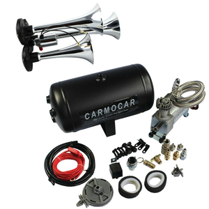 Fort Triple Trompette Klaxon Kit Avec 98c 1 Gallon <span class=keywords><strong>Meilleur</strong></span> Achat pour Voiture Camion RV - Product Image 3