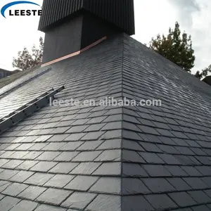 China Factory Natural Green Stone Slate Veneer Roofing Tiles