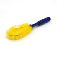 Kit Profesional de Lavado y Detallado de Autos, Cepillo para Ruedas, Cepillo para Encerar y Paño de Microfibra en Caja de Almacenamiento, Juego Todo en Uno