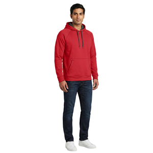 High Quality Unisex Cotton Blended Breathable <b>Hoodie</b> Custom Logo Thick Heavyweight Pullover Regular Fit Streetwear Winter <b>Plain</b> - Product Image 1