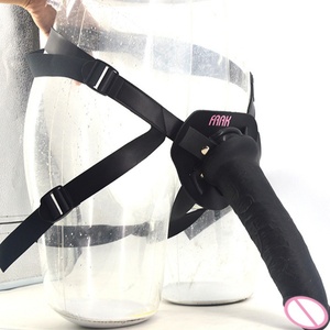 FAAK Women's Strap-on Realistic <b>Dildo</b> Pants for Women Strapon <b>Dildos</b> With Rings Women Strapon Harness Belt Couple Sex Toys - Product Image 5