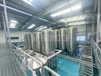Équipement de brassage de bière 1000L, projet clé en main, système de brasserie en acier inoxydable pour brasserie artisanale commerciale