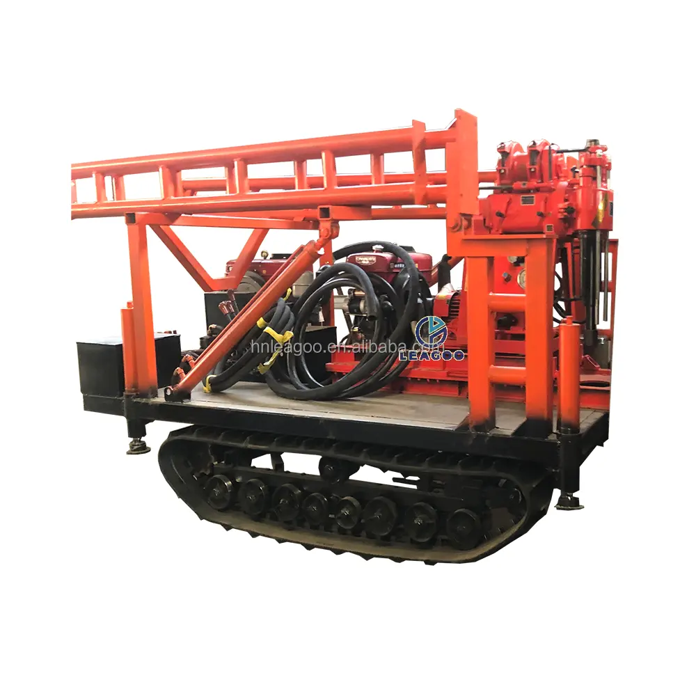 Track Type Hydraulic Core Drilling Rig for Geological Prospecting