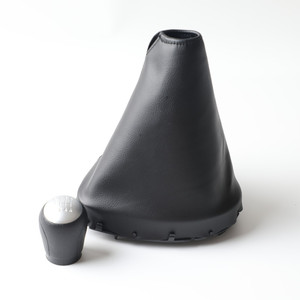 Funda de cuero para palanca de cambios, estilo clásico, para Nissan, funda protectora para palanca de cambios de transmisión manual - Product Image 3