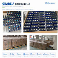 Batterie murale domestique au lithium 51,2 V (8000 cycles) 48 V 300 Ah 314 Ah 15 kWh LiFePO4 Powerwall pour stockage d'énergie solaire