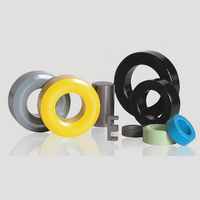 Grand noyau toroïdal en ferrite magnétique, prix raisonnable, usine chinoise, grands noyaux d'anneau en ferrite Mn Zn