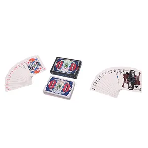 WJPC-ポーカー印刷のカスタムクラフト紙トランプロゴリサイクル環境にやさしい300Gクラフト紙トランプ