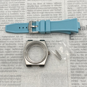 <span class=keywords><strong>Reloj</strong></span> Personalizado con Logotipo, <span class=keywords><strong>Caja</strong></span> de Acero Inoxidable de 31.8 mm, <span class=keywords><strong>Movimiento</strong></span> NH35/NH36, Correa de Goma, Accesorios para <span class=keywords><strong>Reloj</strong></span>, Resistente al Agua - Product Image 1