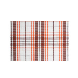 Salvamanteles minimalista japonés cuadrado, anti-quemaduras, aislante del calor, para uso en cocina y comedor, diseño naranja y rojo - Product Image 5